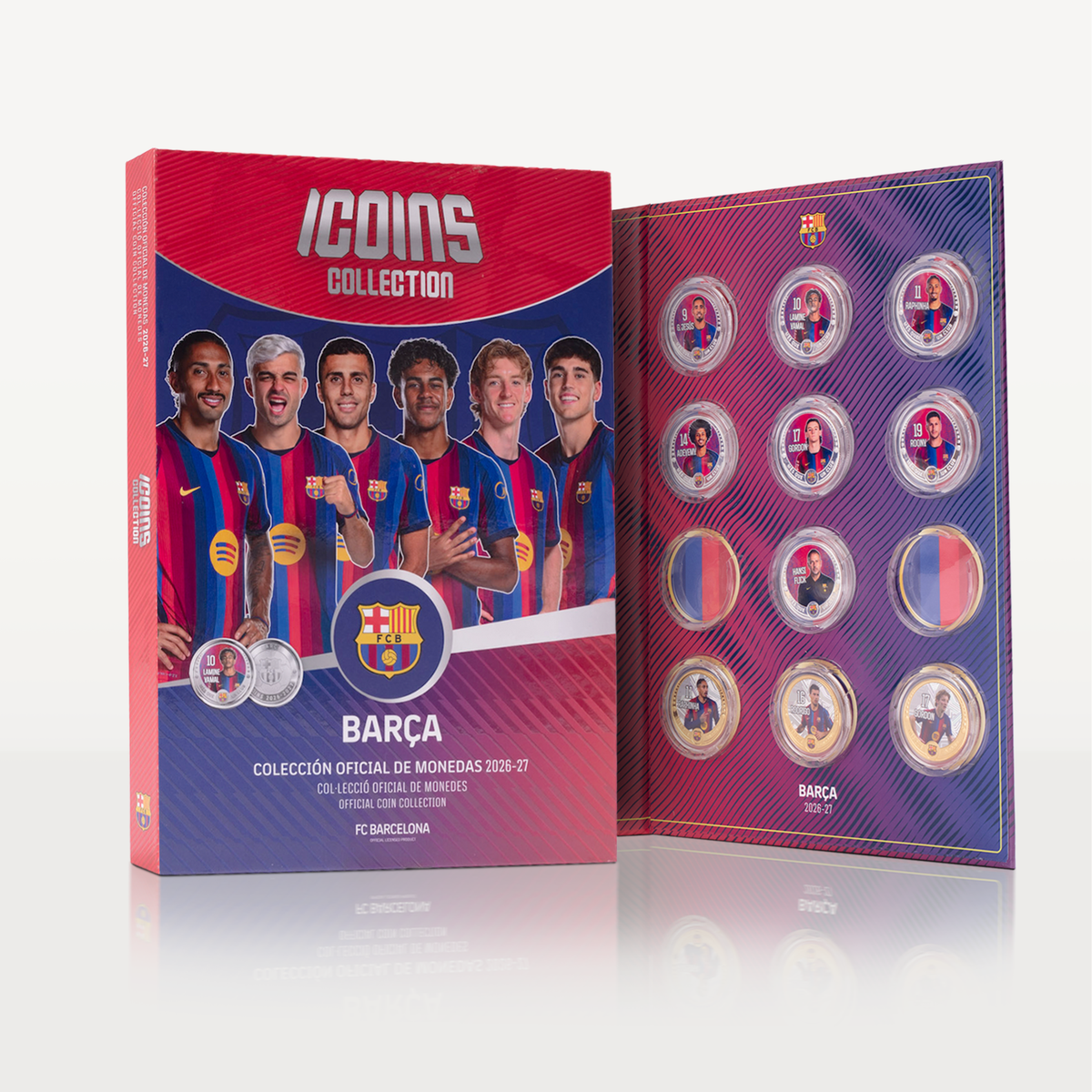 Album Premium ICOINS  FC Barcelona 26-27