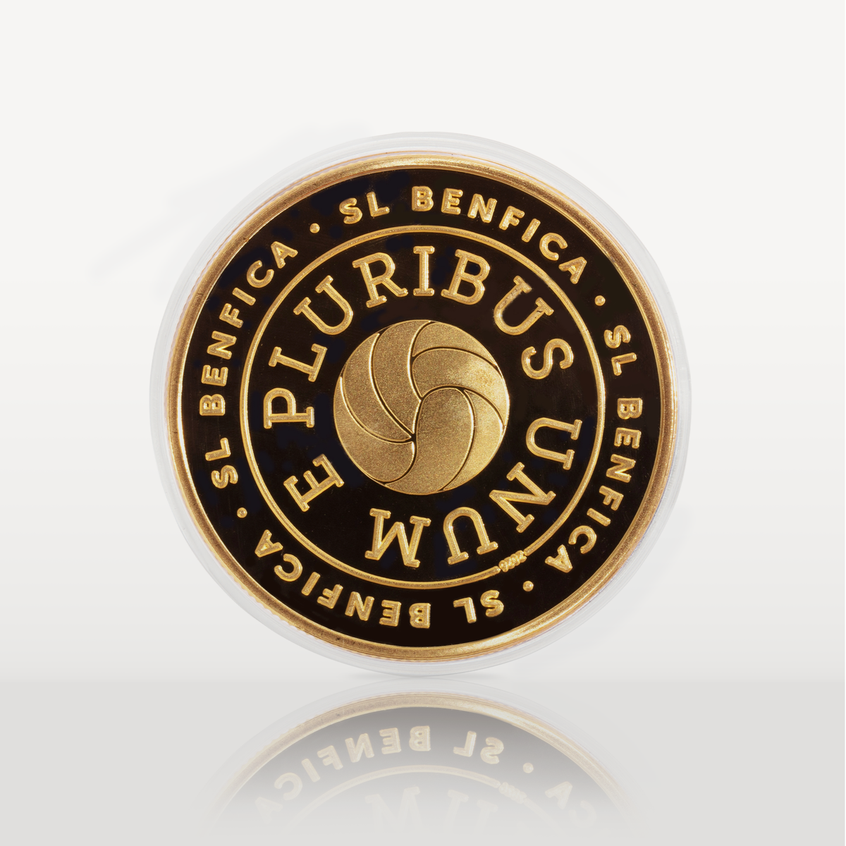 Moeda Oficial Sport Lisboa e Benfica E Pluribus Unum