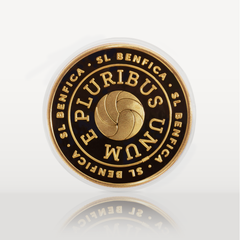 Moeda Oficial Sport Lisboa e Benfica E Pluribus Unum