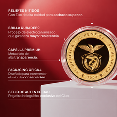 Moeda Oficial Sport Lisboa e Benfica E Pluribus Unum