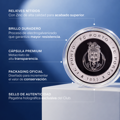 Moeda FC Porto Escudo Detalhado