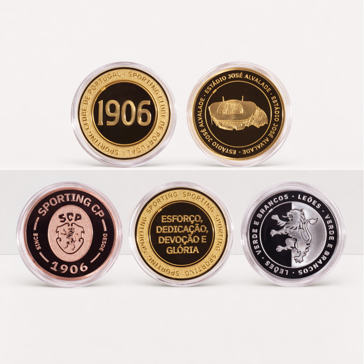 Monedas Coleccionables Oficiales Sporting CP Classic Coins