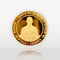 佩德里 - 巴萨官方收藏币 Pedri 金色