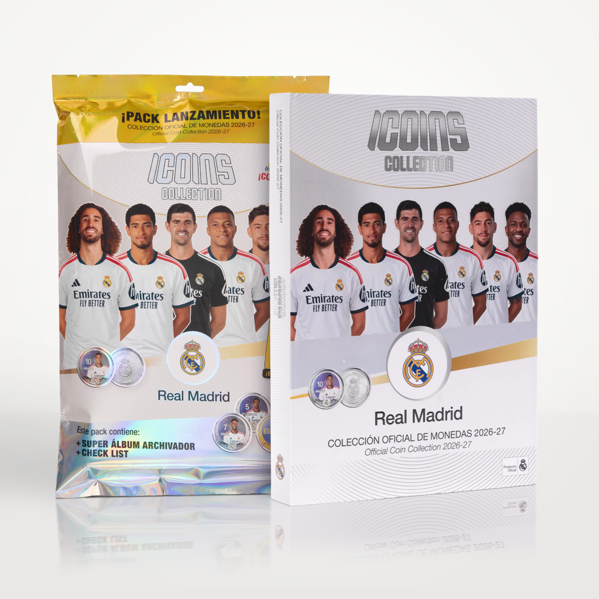 Album Premium ICOINS Real Madrid 26-27