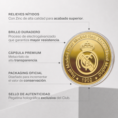 Monedas Real Madrid Pack de 5 uds.