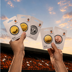 Moneda Oficial Valencia CF Coleccionable Escudo Histórico Cobre