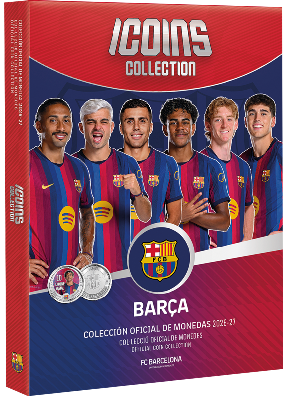 Album Premium ICOINS  FC Barcelona 26-27