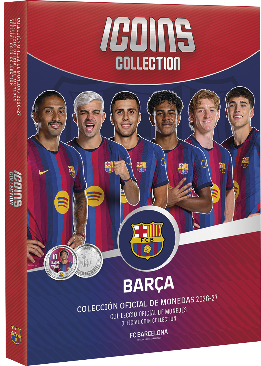 Álbum premium iCoins Collection Barça