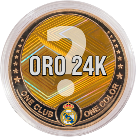 Moneda Gold 24K en cápsula