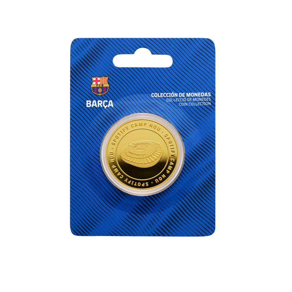 Blister Colección de monedas FC Barcelona